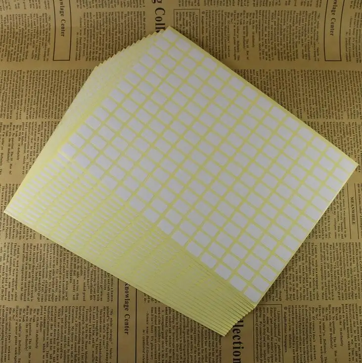 

9*13MM White Blank Sealing sticker/ DIY gift package label / paper stickers