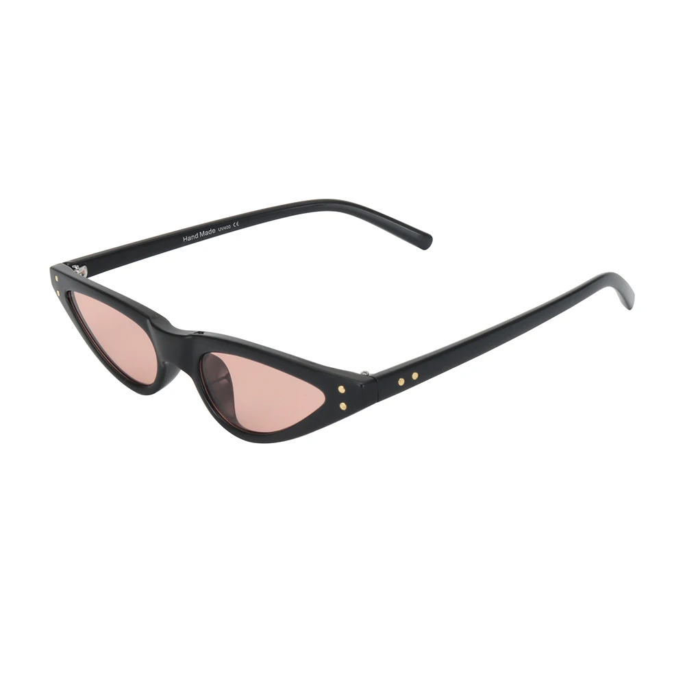 Очки солнцезащитные женские кошачий глаз с заклепками UV400|sun glasses female|brand cat eye