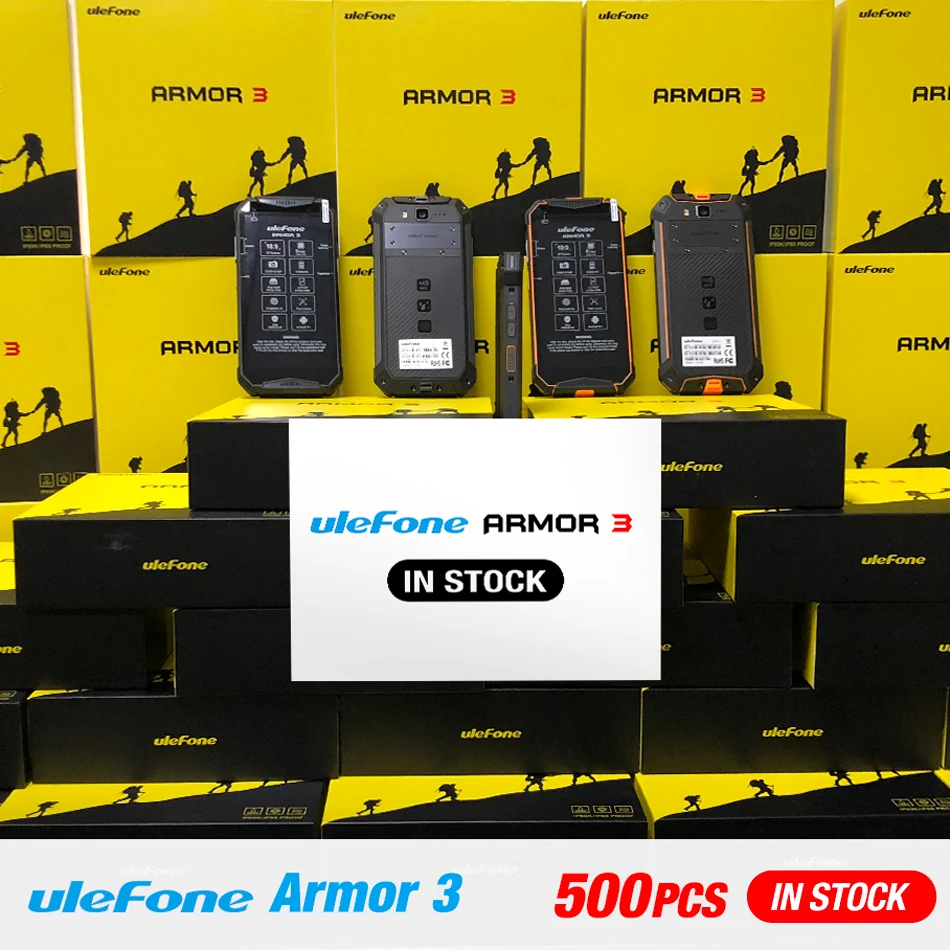Ulefone power 3 IP68 Водонепроницаемый мобильный телефон Android8.1 5 7 &quotFHD + безрамочный экран