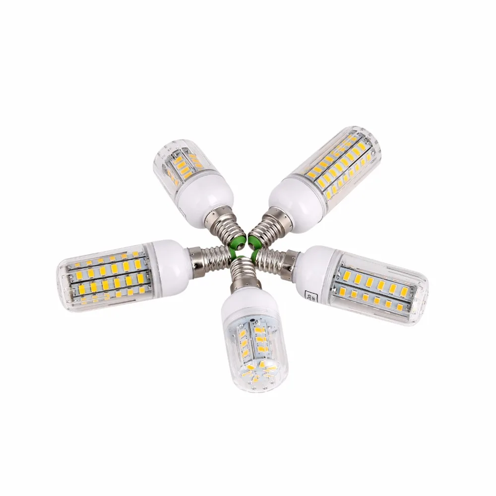 1 шт. E27 E14 220V светодиодный лампы SMD 5730 кукурузы светильник 24 165 s LED люстра Lamparas Bombillas