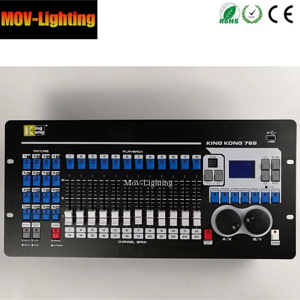 Чехол для полета Kingkong 768 DMX512 Профессиональный MA DJ DMX|Эффект освещения сцены| |