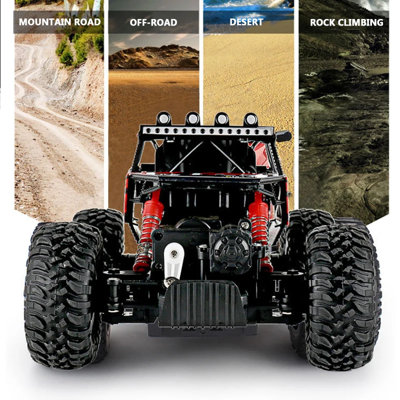 Радиоуправляемая машина 4WD 2 4 ГГц восхождение автомобиля 4x4 Бигфут модель с