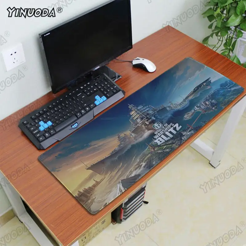 Yinuoda World of Warships игровой плеер стол для ноутбука коврик для мыши геймер игровые коврики Lockedge игровой коврик для мыши для геймера