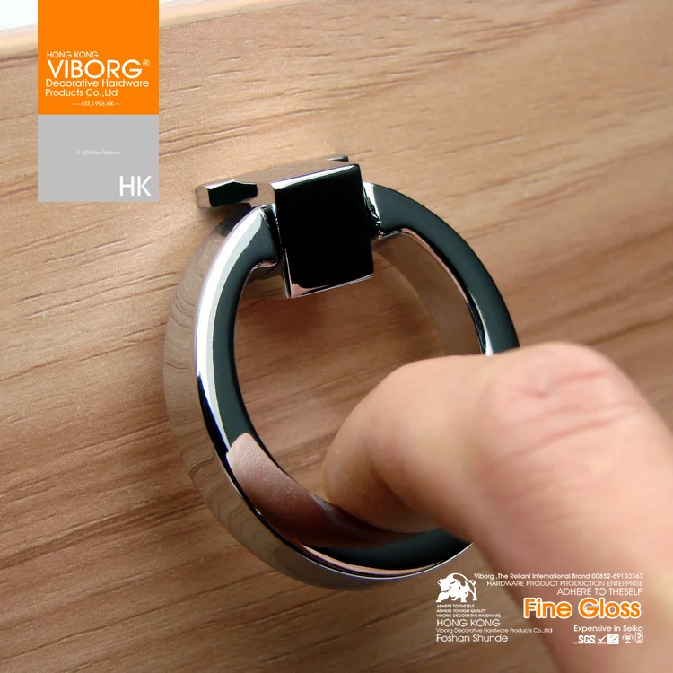 (4 шт.) Виборг высокое качество цинковый сплав современный шкаф дверная ручка