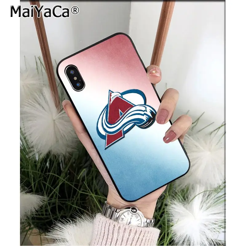 MaiYaCa Colorado Avalanche Силиконовый ТПУ мягкий черный чехол для телефона для iPhone 8 7 6 6S Plus 5 5S SE XR X XS MAX Coque Shell - Цвет: A14