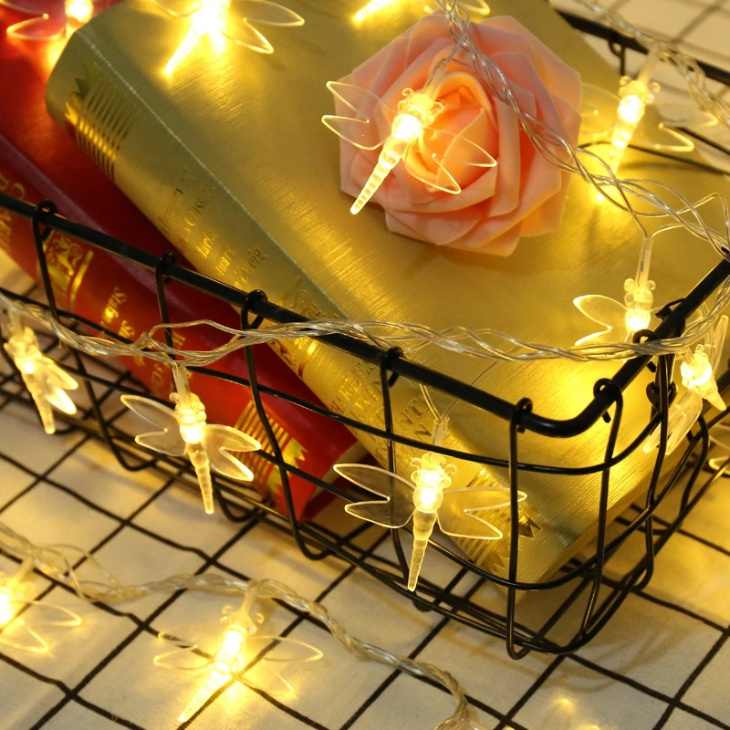 10 видов сказочных гирлянд LED шар цветок звезда струнные огни водонепроницаемые