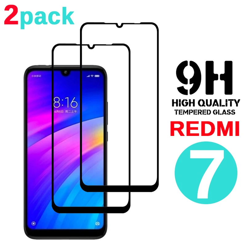 Закаленное стекло для Xiaomi Redmi 7/8/9 A защитная пленка экрана 7 Pro 7A 8 8A 9 9A 9C 2