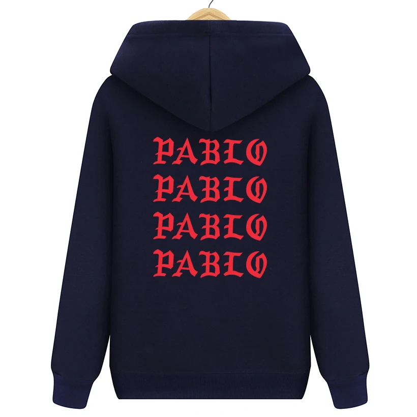 Kanye West Pablo I FEEL LIKE Ye Мужская толстовка в стиле хип хоп спортивный костюм толстовки с