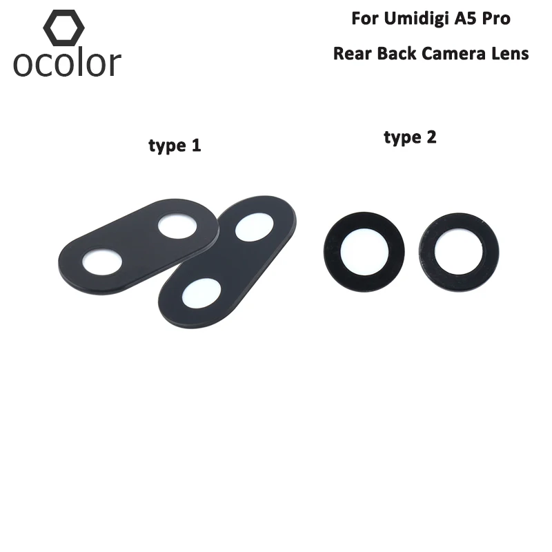Сменный задний тыловой объектив камеры ocolor для Umidigi A5 Pro запасные части задней