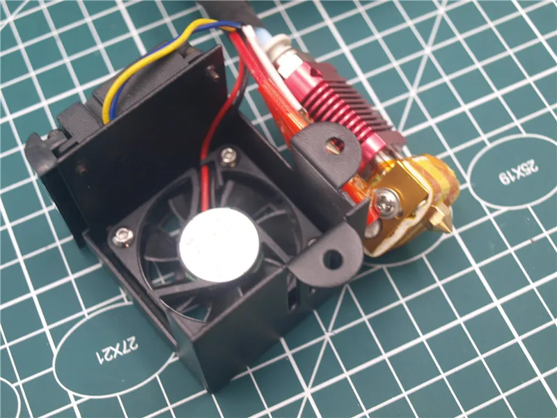 1 шт. полный сборный экструдер hotend Наборы с Чехлы для вентиляторов воздушного