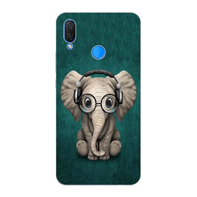 Мультяшный чехол для телефона Tecno Camon 11 Pro Camon11 6,", мягкий силиконовый чехол с мультяшным рисунком, ТПУ, розовая сова, милые Чехлы Para style Cat