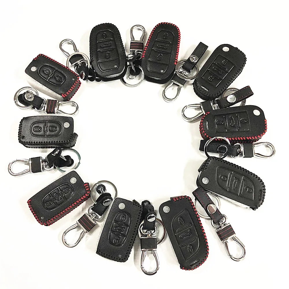 Чехол для автомобильного ключа Peugeot 206 207 301 307 308 407 607 807 3008 Citroen C2 C3 C4 C5 C6 DS|Футляр