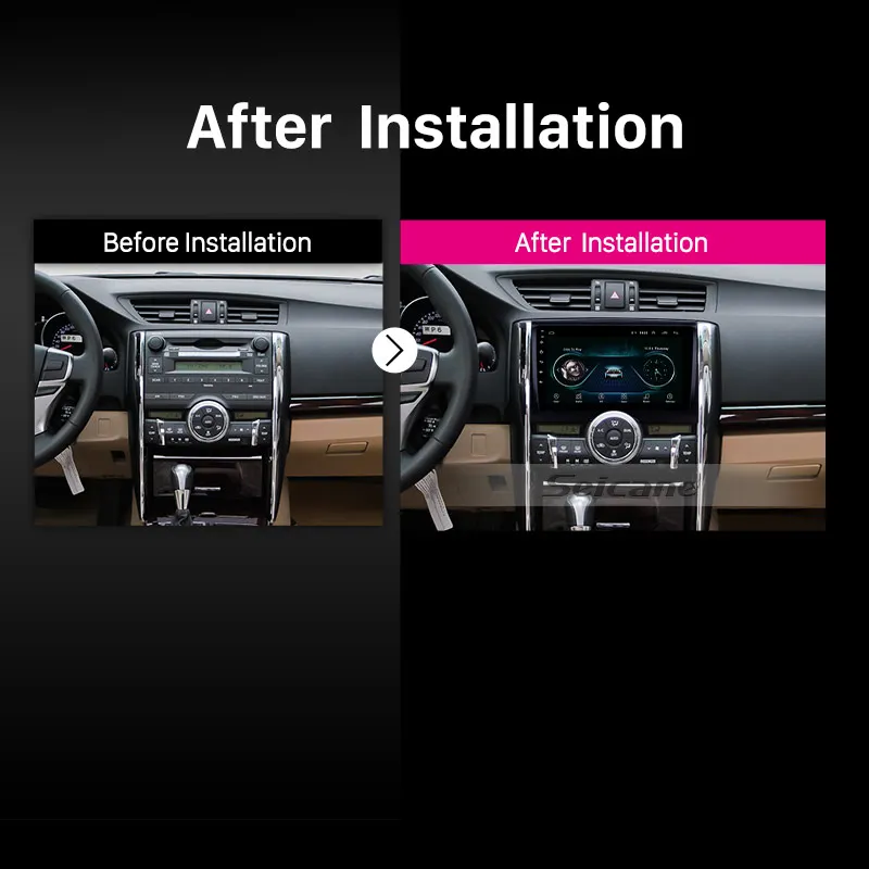 Seicane Автомобильный gps стерео 2Din 9 &quotAndroid 8 1 для TOYOTA eiz Mark X 2010 2011 2012 2013 2014 2015