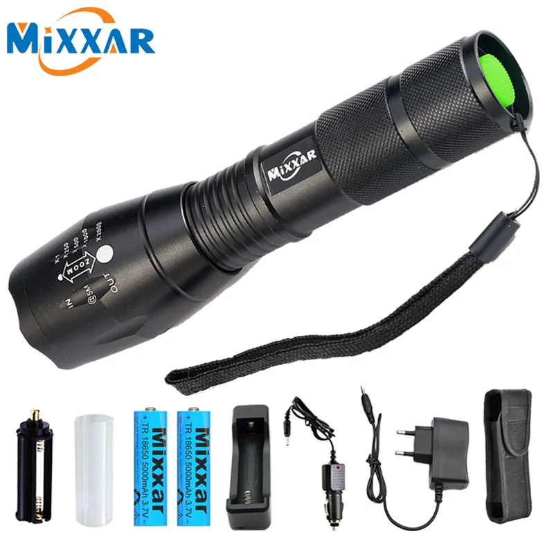 ZK10 G700 mixxar Q250 T6 светодиодный светильник Вспышка Алюминиевый Фонарь с зумом