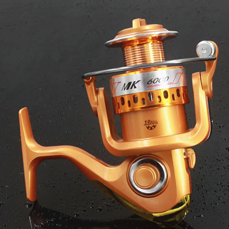 Европейская самая популярная гладкая спиннинговая катушка рыболовная Катушка 10
