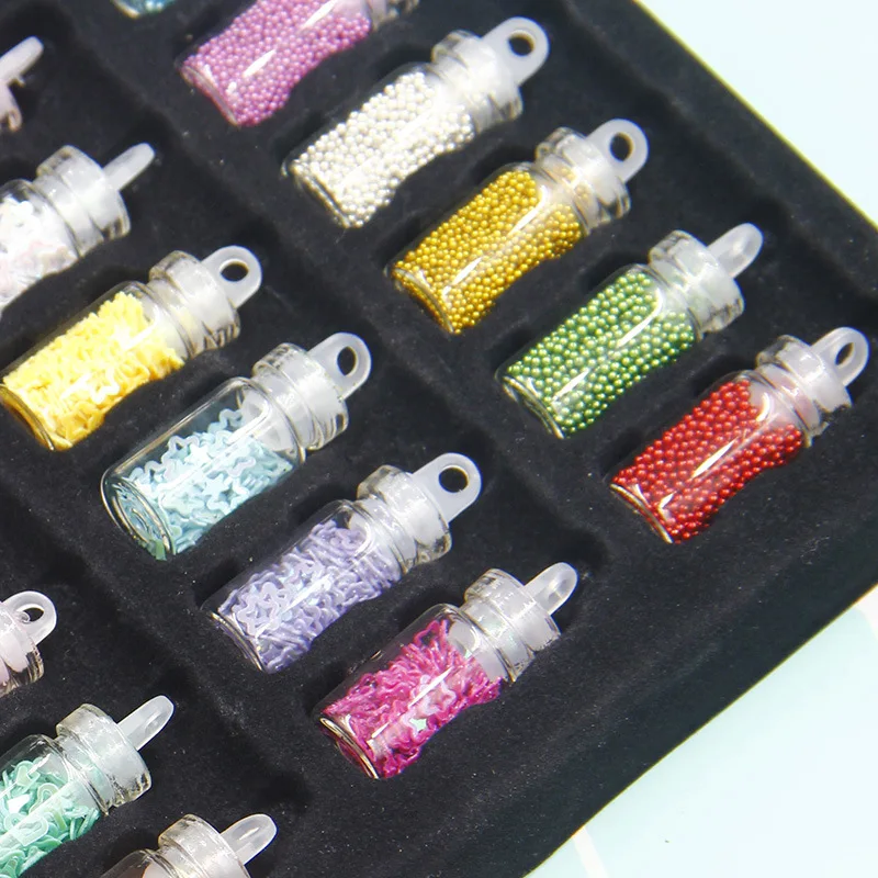 48 шт. блестки/глиттер наполнитель пушистая слизь игрушки для детей подвески