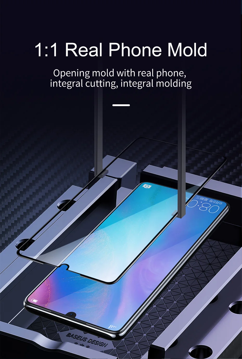 Baseus 0,15 мм ультра тонкий мягкий протектор экрана для huawei P30 полноэкранный изогнутый противовзрывная Защитная пленка для Защитное стекло для телефона пленка