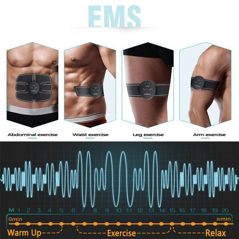 Fitness Hip Trainer Butt Push Up Buttock Lifter Enhancer Pad Electric Muscle Stimulator Abdominal Exercise Machine Slimming Belt | Спорт и