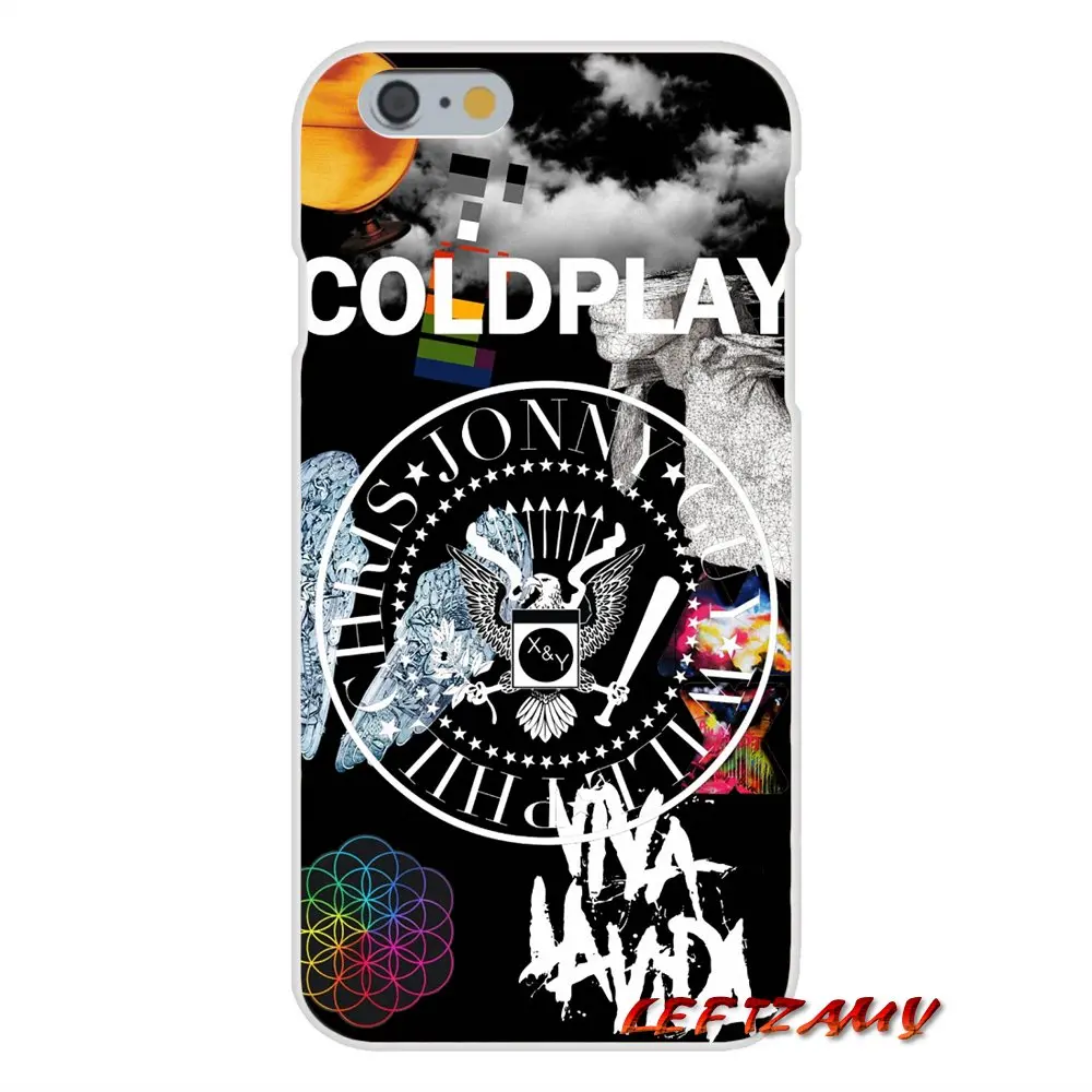 Для iPhone X XR XS MAX 4 4S 5 5S 5C SE 6 6S 7 8 Plus ipod touch Аксессуары чехлы для телефонов Coldplay John