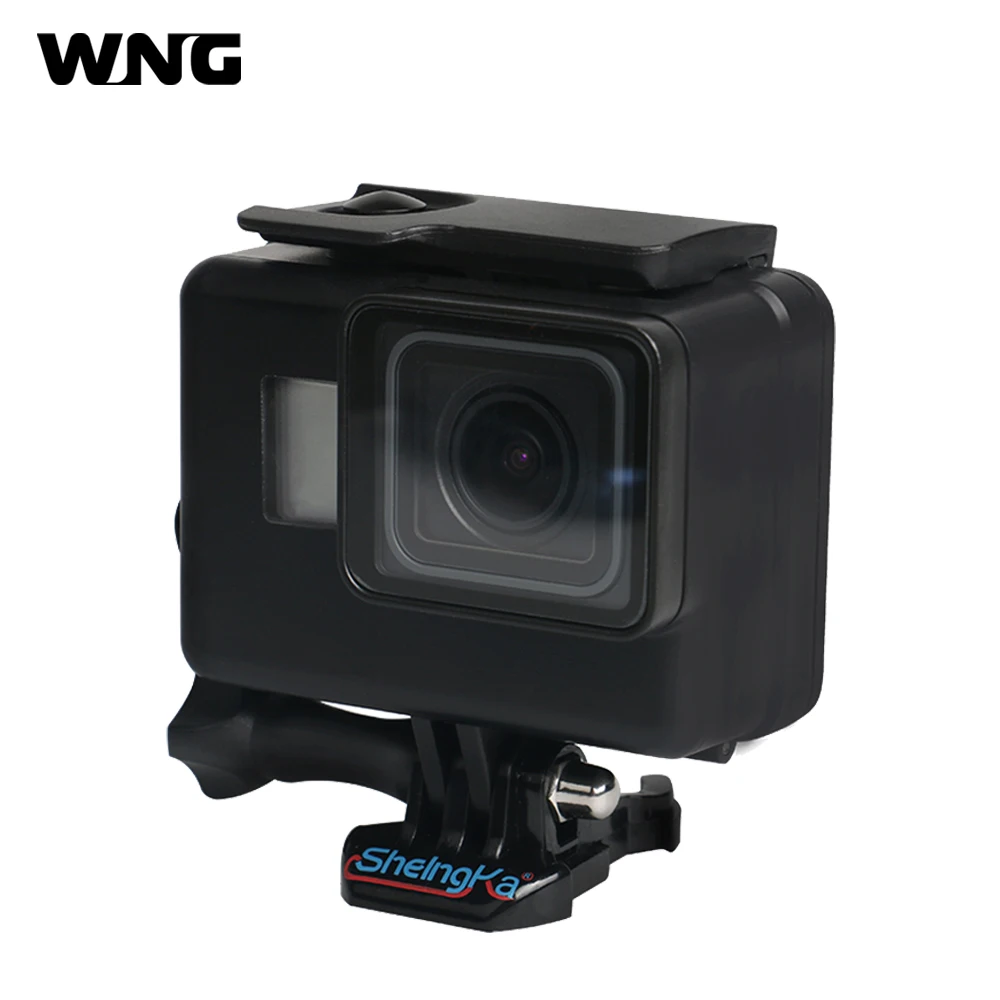 Подводный Водонепроницаемый Чехол 45 м для GoPro Hero 6 5 7 Черный Защитный чехол