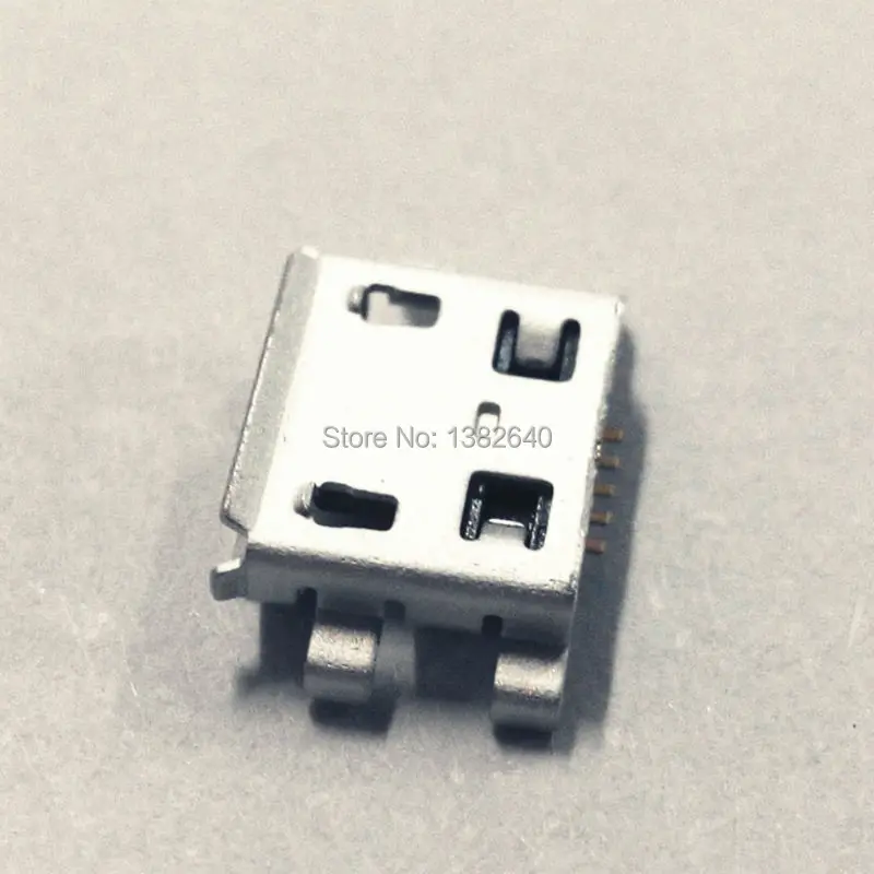 Бесплатная Доставка 10 шт. Micro USB Разъем 5pin B тип Телефон Мини-Разъем Зарядки для Lenovo