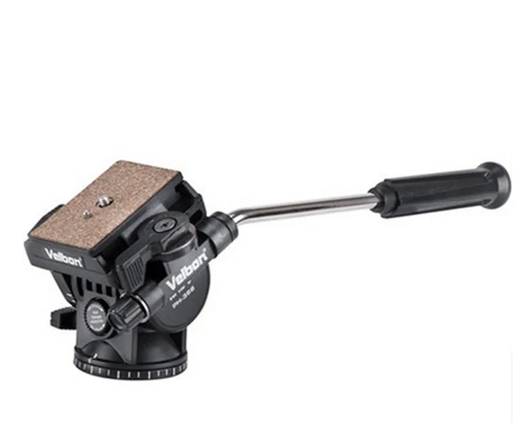 

Velbon PH-368 fluid pan head, with QB-6RL Quick release plate