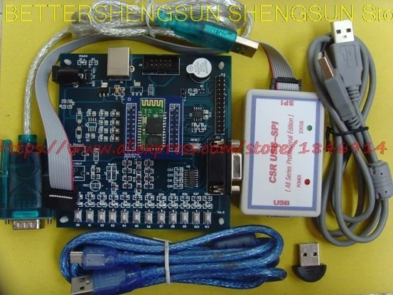 

Free shipping CSR BC417143 Bluetooth wireless data transmission board SPP, provides software, tutorials,source code