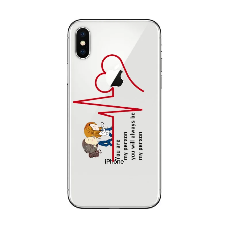 Чехол для телефона GREYS Anatomy You my person чехол iPhone X XS XR MAX 5 6 7 8 Plus S SE мягкий силиконовый