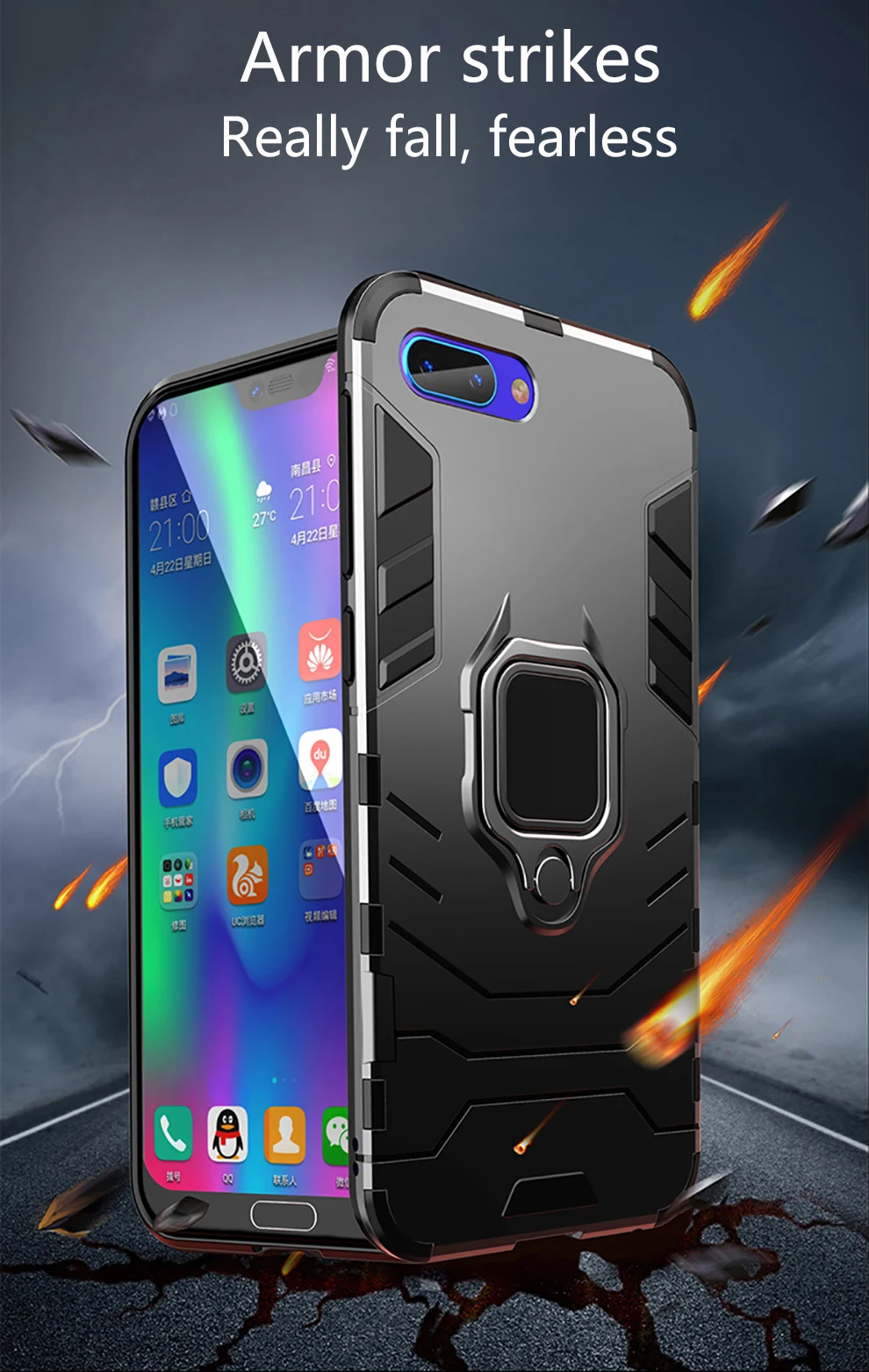 Защитный чехол для huawei honor 10, чехол для телефона, Мягкий Силиконовый противоударный чехол-подставка для honor 10, чехол
