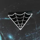 Персональный воротник в виде паутины, игольчатый металлический значок на пиджак в форме паутины