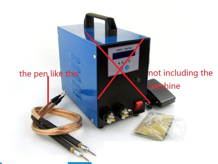 

LCD display 18650 battery spot welder machine pen(the pen only ) 220V 110V