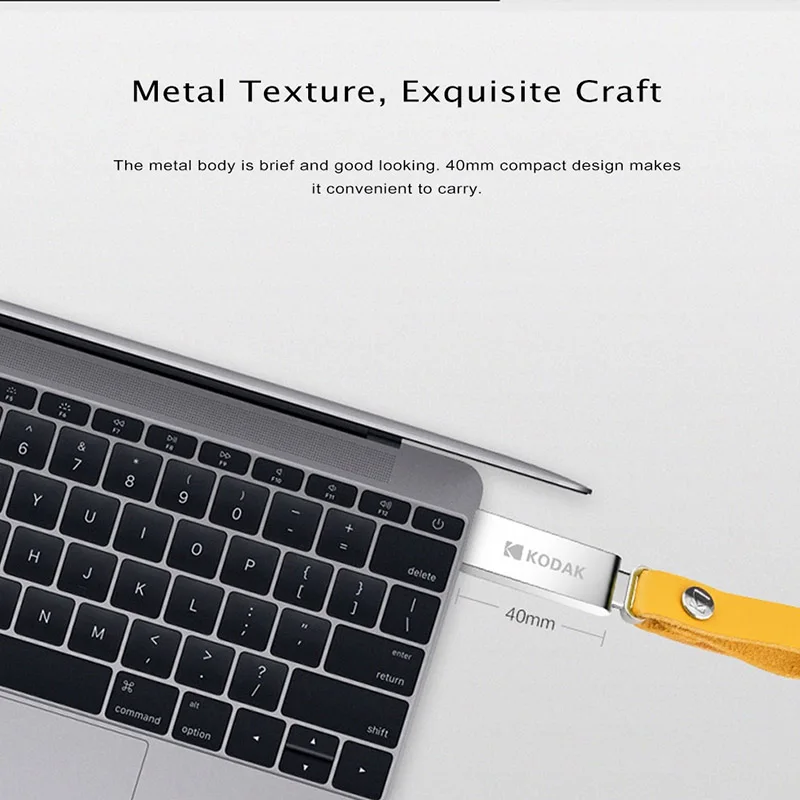 Kodak K123 usb 3 1 металлический USB флеш накопитель 16 ГБ 32 64 Гб 128 0 U диск| |