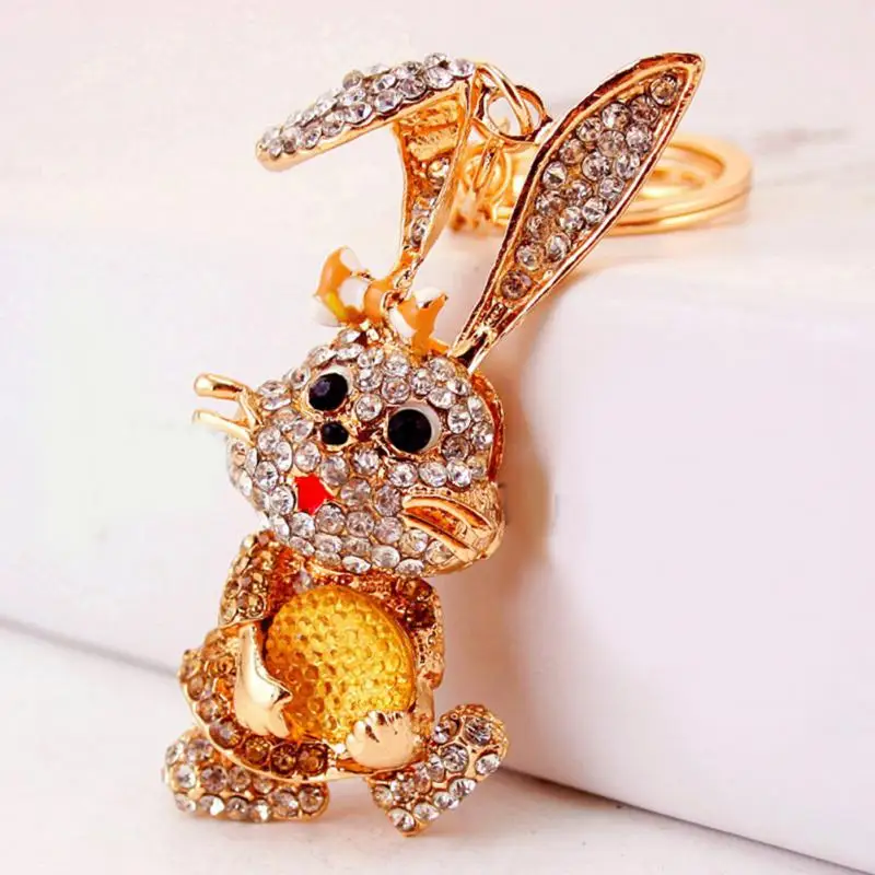 Новое поступление милые животные кролик брелок и кулон Для женщин Мода Стиль 2018