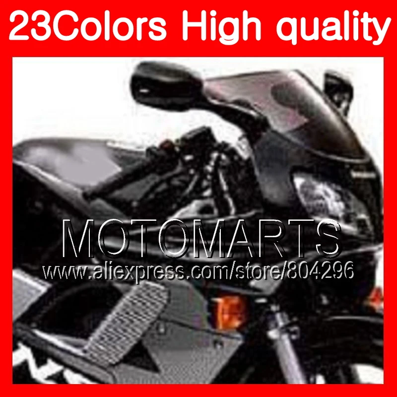 Ветровое стекло для HONDA NSR125R 87 88 89 90 91 92 93 94 95 96 97 98 99 00 NSR125 R хром черный прозрачный