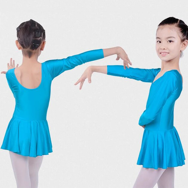 Женское балетное платье с длинным рукавом|leotards for girls|gymnastics leotard girlsgymnastics |
