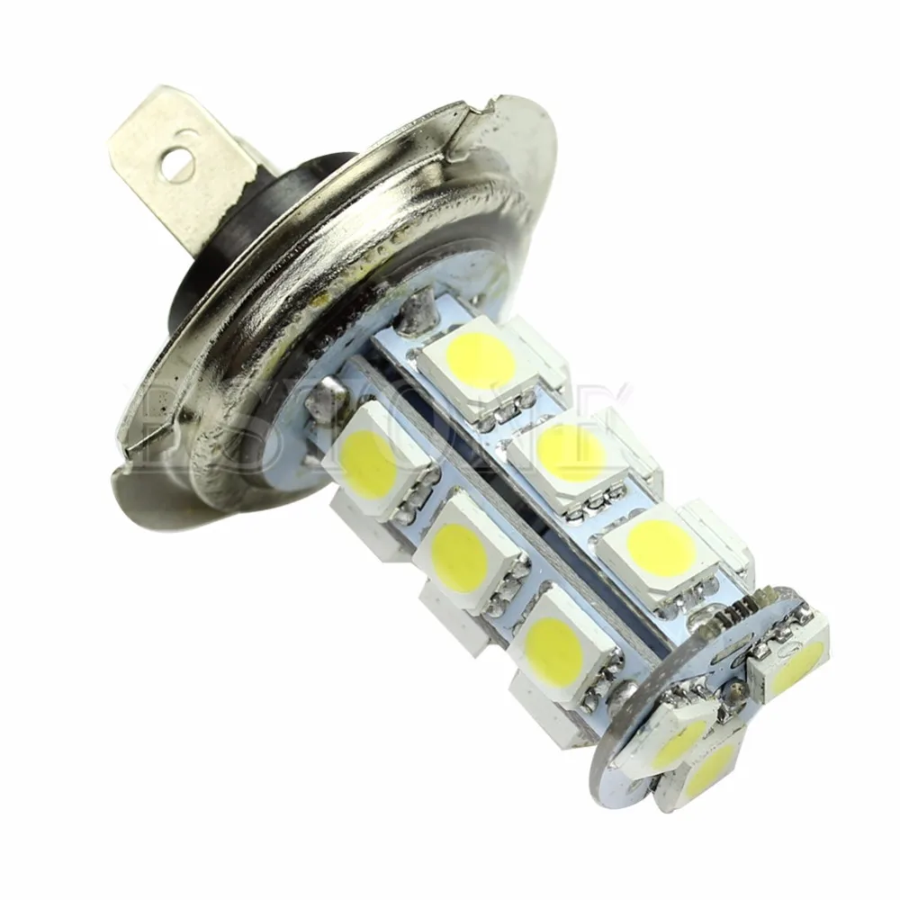 H7 5050 18 SMD светодиодный чистый белый автомобиль лампы Противотуманные фары для