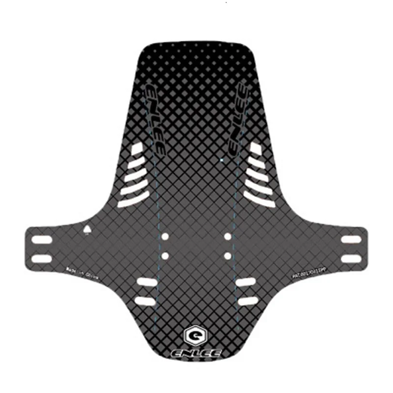 Mesh black Велосипедное крыло Cyrusher, 1 шт., переносное ультратонкое переднее крыло, заднее крыло, дорожный велосипед, горный велосипед, крыло, аксессуары для электровелосипеда - Цвет: Mesh black