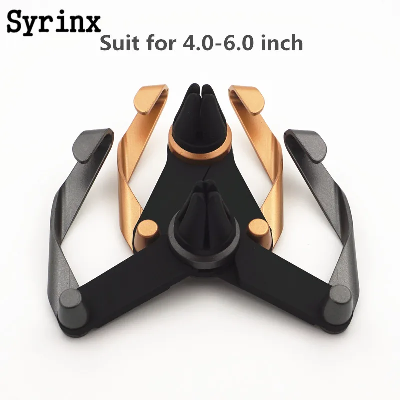 Автомобильный держатель для телефона с креплением на вентиляционное отверстие в