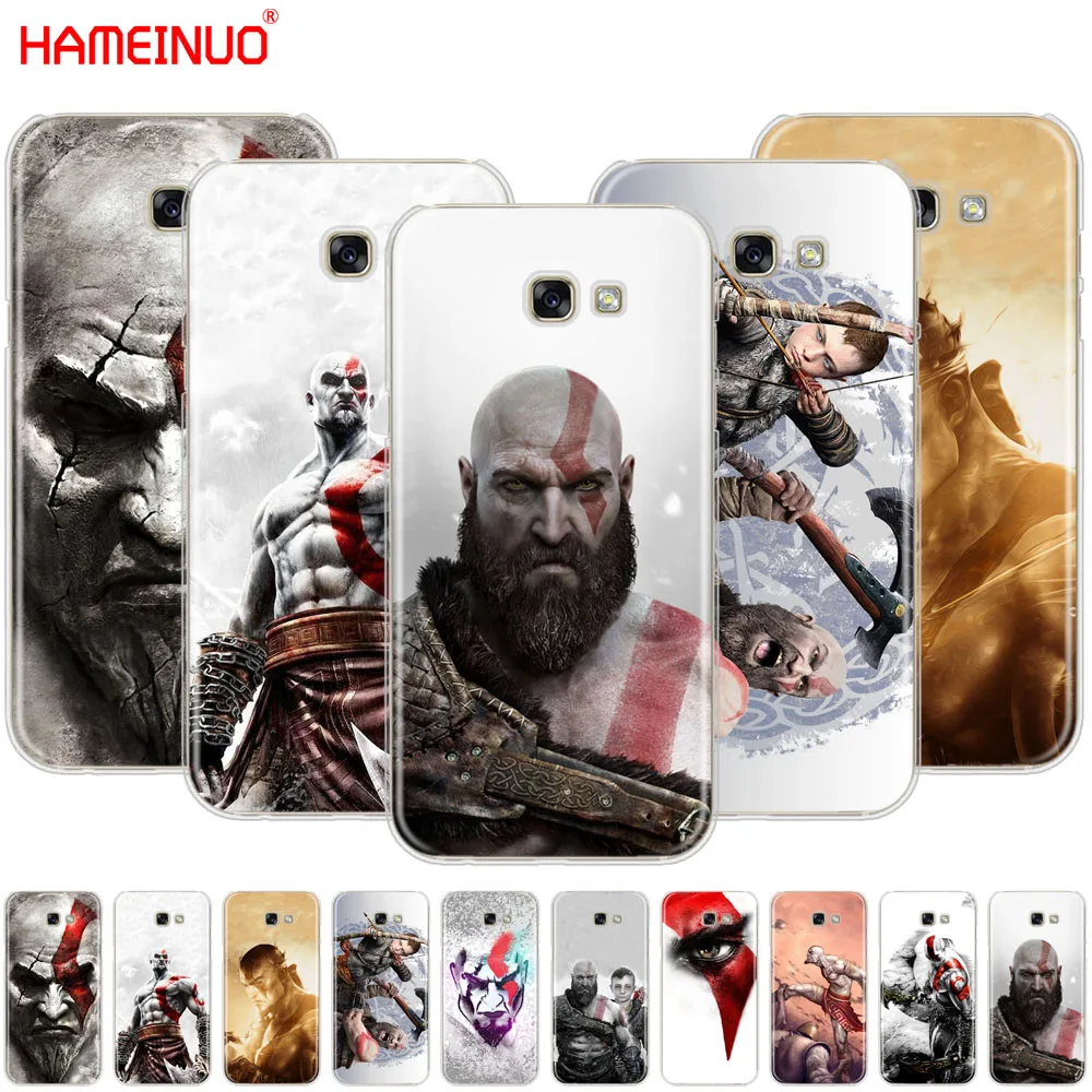 HAMEINUO god of war kratos чехол для сотового телефона Samsung Galaxy A3 A310 A5 A510 A7 A8 A9 2016 2017 2018|Бамперы|