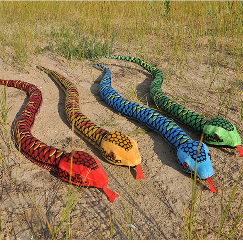 

170cm Size Snake Plush Toy The Simulation Snake Soft Stuffed Toys Bithday Gift Wholesale and Retails Factory supply