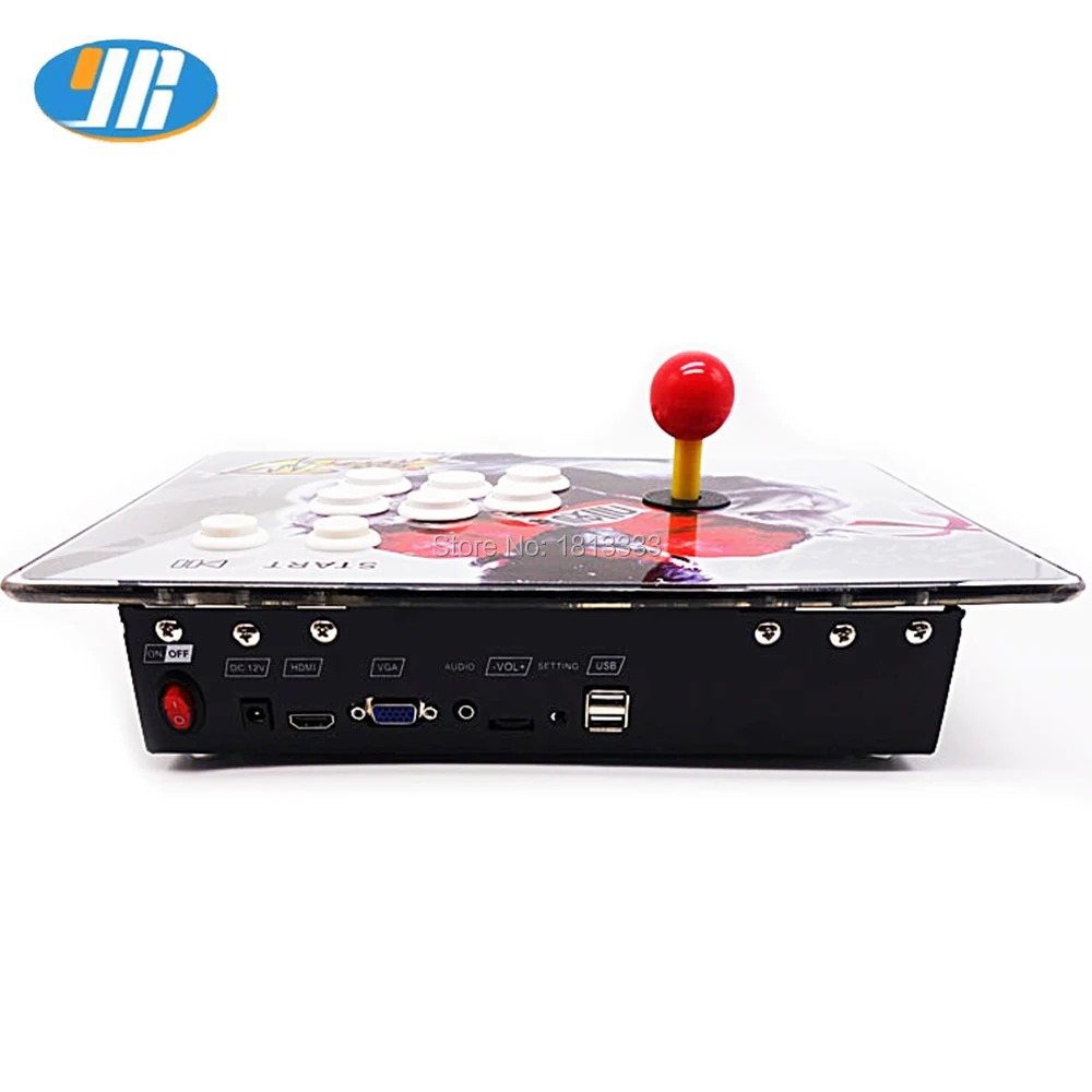 One Palyer аркадная консоль мини Джойстик с 1660 в 1 3D коробка 9 игровая доска HDMI VGA выход
