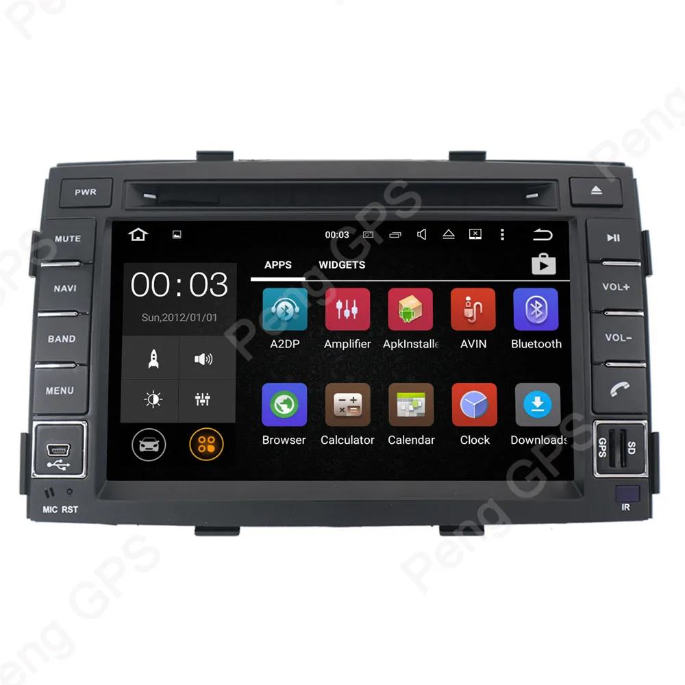Автомагнитола 2 Din Android 9 0 для Kia Sorento 2010-2012 GPS-навигация CD DVD-плеер Bluetooth головное