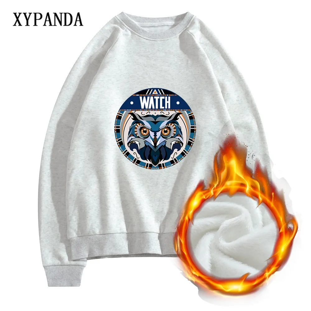 XYPANDA Сова Птица уличный стиль хип хоп мультфильм свободно толстовка Для мужчин