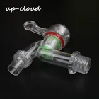 1 шт., пластиковый 12 дюйма, 34 дюйма, с наружной резьбой, прозрачный кран для ПК, водопроводный кран, соединитель для полива сада, клапан для воды стиральной машины