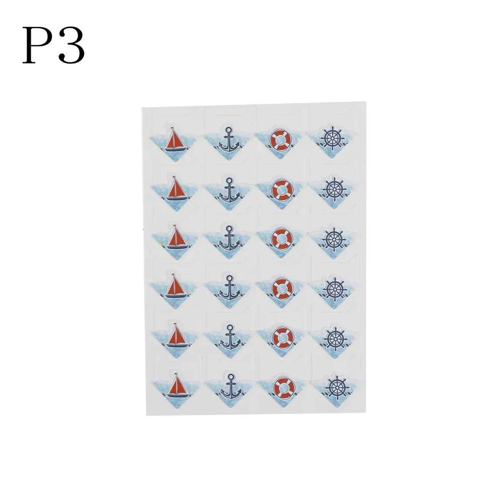 1 лист бумаги мультфильм Животные угловые наклейки для фото альбомы скрапбукинга