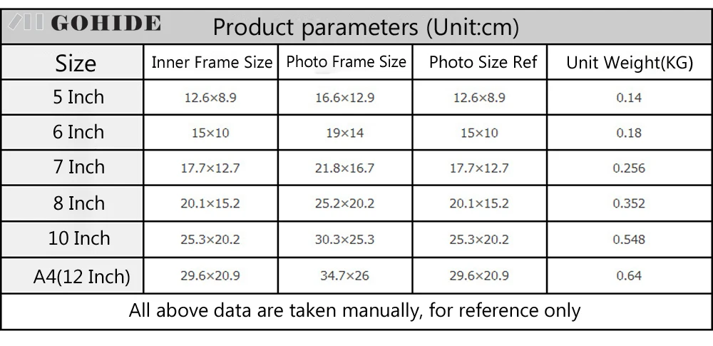 Gohid Новогодний подарок ко Дню Святого Валентина высокой прозрачности акриловый