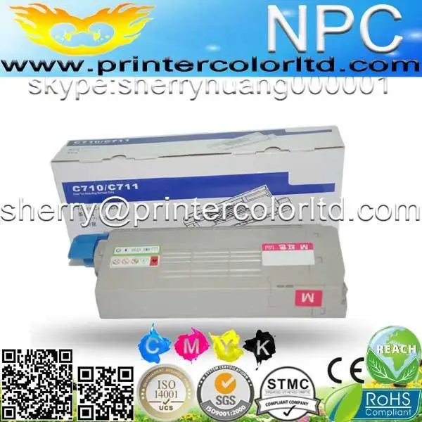 Новые расцветки тонер-картридж для OKI c710dtn c710dn C710N c710cdtn c711dtn c711dn C711N c711cdtn тонер