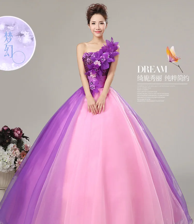 Vestidos Baratos Quinceanera, новинка, платье принцессы, бальное платье на одно плечо с цветочным рисунком, на заказ, плюс размер, платье для выпускного вечера
