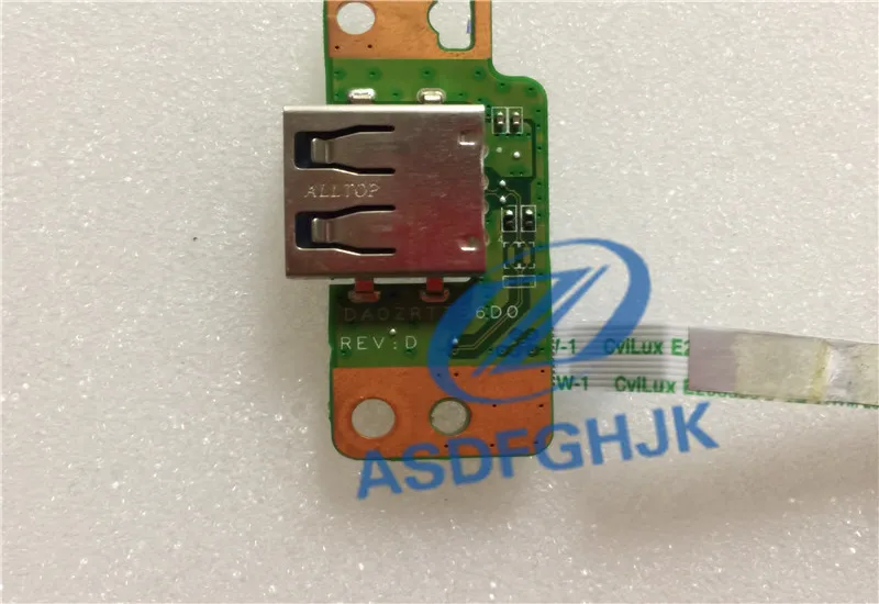 Оригинальная USB-плата DA0ZRTTB6D0 для ACER с кабелем ASPIRE E5-532-C7AU N15Q1 (GRD A) 100% Test ok |