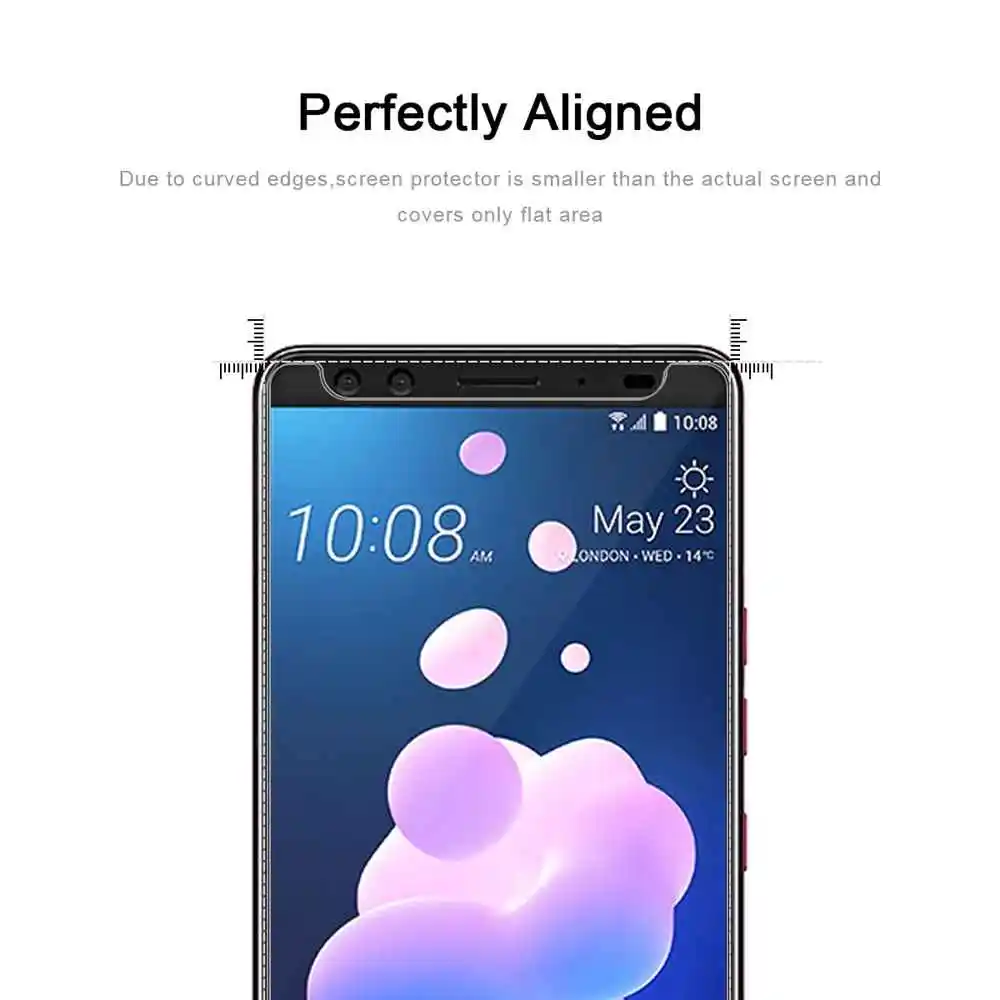 9H 2.5D Закаленное стекло для телефона HTC 526 530 610 620 626 628 728 816 защита экрана